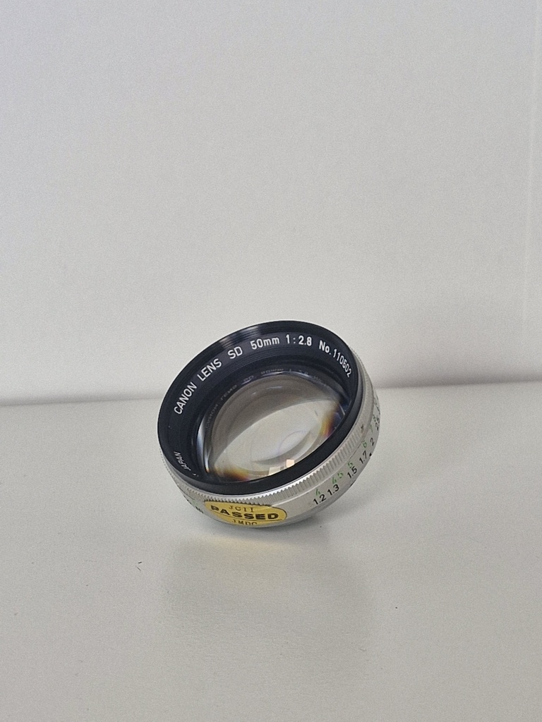Objectif Canon SD 50mm F2.8 Canon Demi C | AnalogRepair